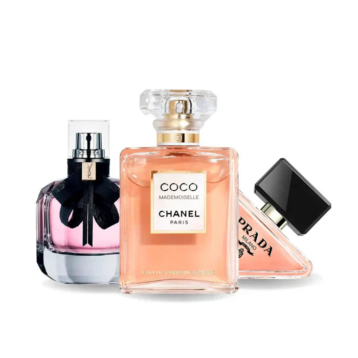 Coffret 3 Parfums Prada Paradoxe, Coco Mademoiselle & Mon Paris 3×100 ml