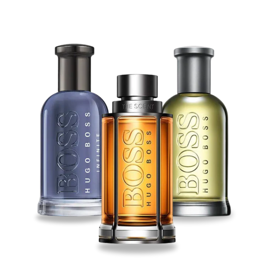 Coffret 3 Parfums Boss Bottled, Boss The Scent & Boss Bottled Infinite 3×100 ml
