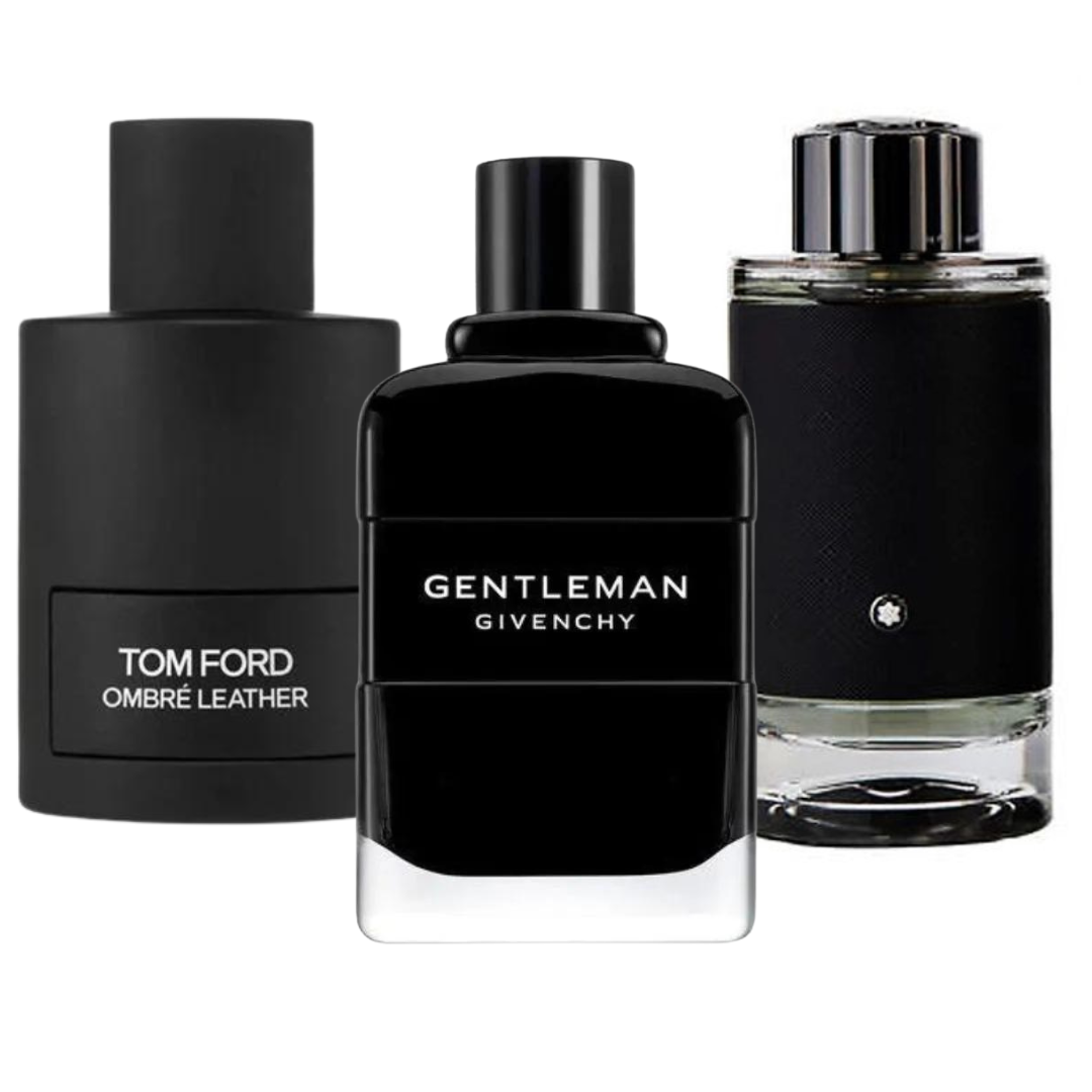 Coffret 3 Parfums Tom Ford Ombre Leather, Givenchy Gentleman & Montblanc Explorer 3×100 ml